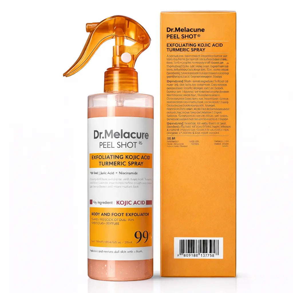 Dr. Melaxin Body Kojic Acid Turmeric Exfoliating Spray