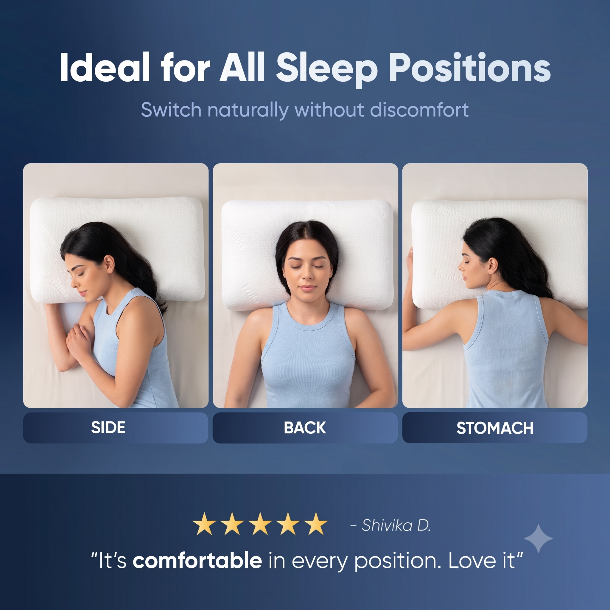 Cervica Orthopedic Memory Foam Pillow